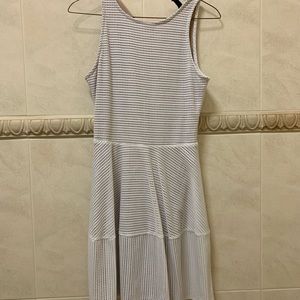 White BCBG dress